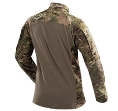 Tactical Shirt Long Sleeve Top Camo Airsoft Outdoor Sports Combat Shirt