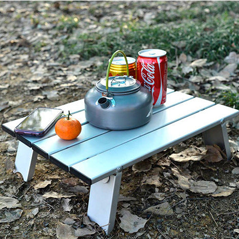 Camping Beach Outdoor Mini Ultra Light Aluminum Folding Table