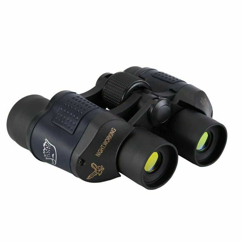 60x60 Binoculars With Night Vision Binoculars Clear Red Film Outdoor Telescope