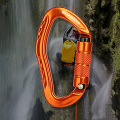 Climbing Button Carabiner Outdoor Rock Climbing Equipment Hook Lock