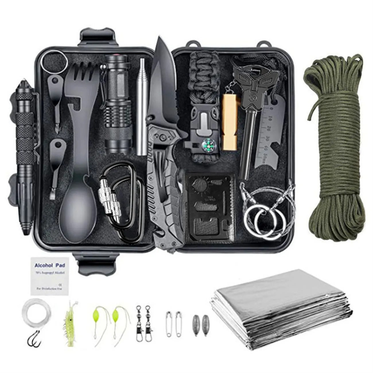 Outdoor Survival Kit Wilderness Survival Tool Set