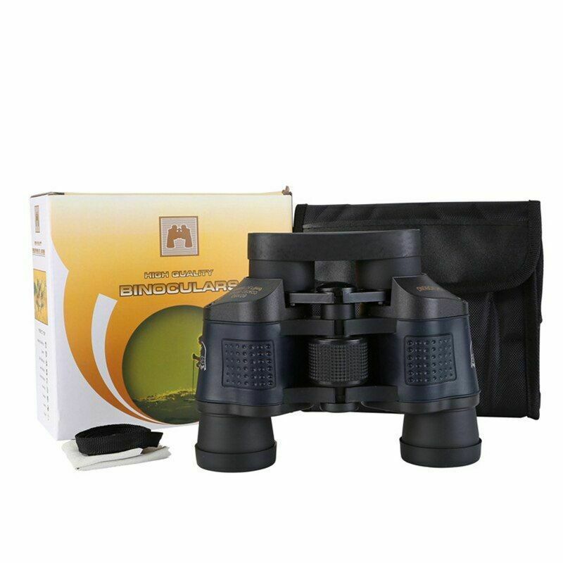60x60 Binoculars With Night Vision Binoculars Clear Red Film Outdoor Telescope