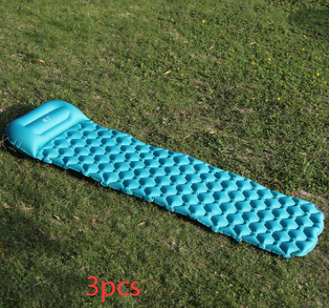 Tent Air Camping Mats Inflatable Cushion Double Outdoor 2 person Picnic Beach Two Plaid Blanket baby Pad Home Rest Soft Mattress