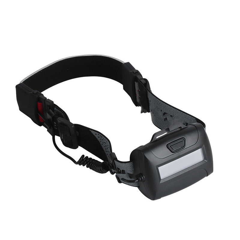 Cob LED Headlamp Built-in Battery Rechargeable Head Waterproof Lamp