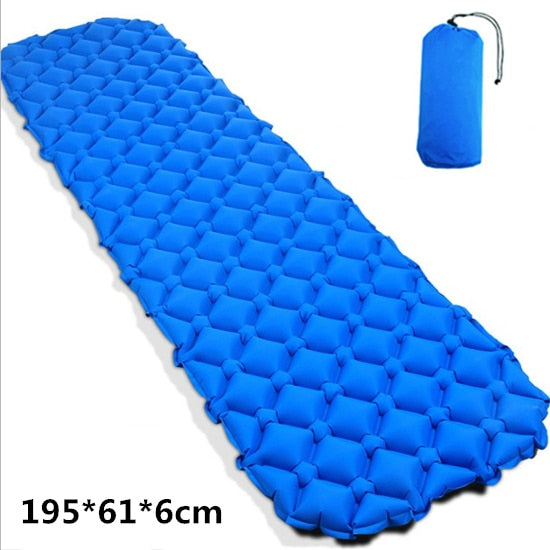 Tent Air Camping Mats Inflatable Cushion Double Outdoor 2 person Picnic Beach Two Plaid Blanket baby Pad Home Rest Soft Mattress