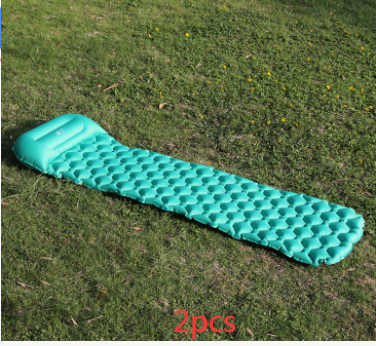 Tent Air Camping Mats Inflatable Cushion Double Outdoor 2 person Picnic Beach Two Plaid Blanket baby Pad Home Rest Soft Mattress